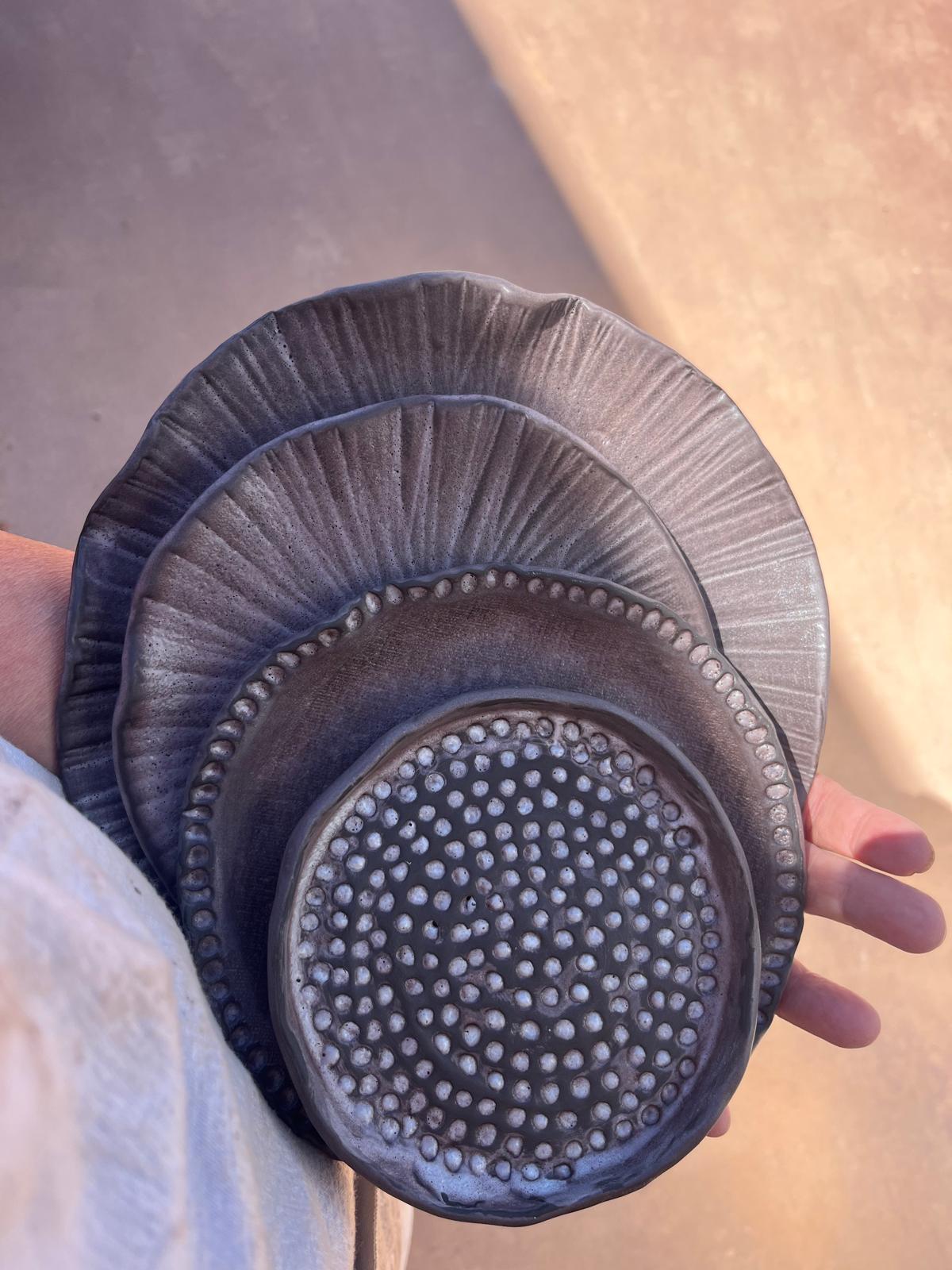 Handmade ceramic piece by Maite Alegre
